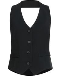 Liviana Conti - Tailored Vest Triacetate, Polyester - Lyst