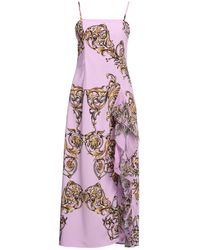 Versace Jeans Couture - Midi Dress Polyester - Lyst