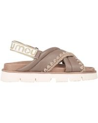 Mou - Dove Sandals Soft Leather - Lyst