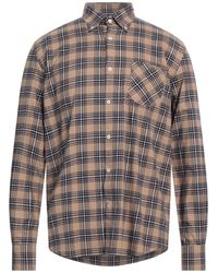 Brooksfield - Sand Shirt Cotton - Lyst