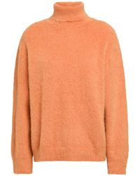 Alberta Ferretti - Turtleneck Mohair Wool, Polyamide, Virgin Wool - Lyst