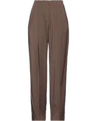 Low Classic - Khaki Pants Wool, Polyester, Polyurethane - Lyst