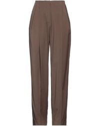 Low Classic - Khaki Pants Wool, Polyester, Polyurethane - Lyst