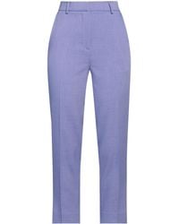 SOLOTRE - Pants Polyester, Elastane, Acetate, Viscose - Lyst