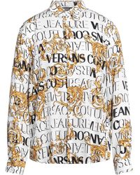 Versace - Shirt Viscose - Lyst