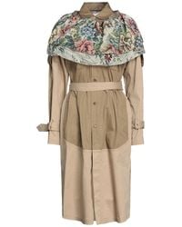 Erika Cavallini Semi Couture - Overcoat & Trench Coat - Lyst