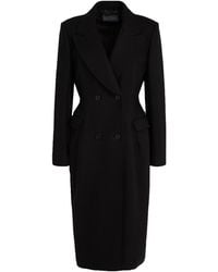 Alberta Ferretti - Coat Wool, Polyamide - Lyst