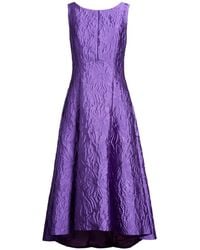 Fely Campo - Midi Dress Polyester, Nylon - Lyst