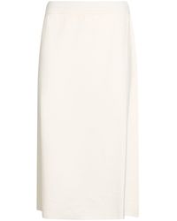 Carla G - Midi Skirt Viscose, Polyester - Lyst