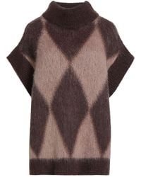 Caractere - Turtleneck Polyacrylic, Mohair Wool, Polyamide, Wool - Lyst