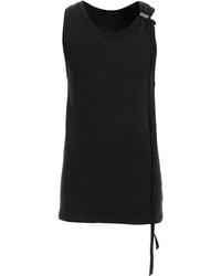Ann Demeulemeester - Tank Top Cotton - Lyst