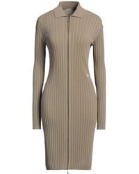 Burberry - Sand Mini Dress Viscose, Polyamide, Elastane - Lyst