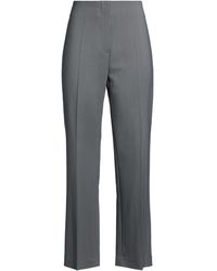 Nanushka - Charcoal Pants Viscose, Elastane - Lyst