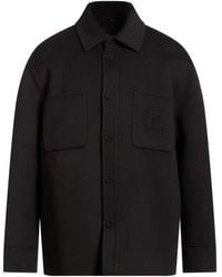 Fendi - Coat Virgin Wool, Silk - Lyst