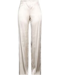 Armani Collezioni - Light Pants Silk, Viscose, Elastane - Lyst
