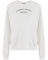 Elisabetta Franchi - Sweat-shirt - Lyst