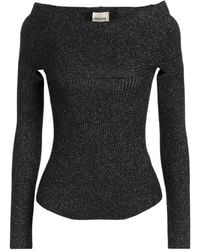 KHAITE - Sweater Virgin Wool, Polyethylene, Metallic Fiber, Polyamide, Elastane - Lyst