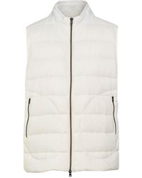 Herno - Ivory Vest Polyamide, Polyurethane - Lyst