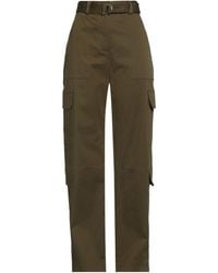 MSGM - Pants Cotton, Elastane - Lyst