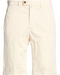 Briglia 1949 - Cream Shorts & Bermuda Shorts Cotton, Elastane - Lyst