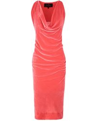 vivienne westwood anglomania red dress