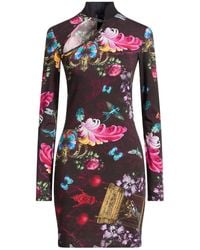 Versace Jeans Couture - Mini Dress - Lyst