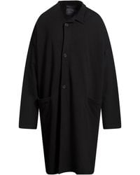 Yohji Yamamoto - Overcoat & Trench Coat Cotton - Lyst