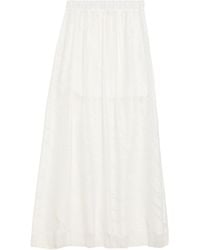 ViCOLO - Maxi Skirt Polyester, Cotton - Lyst