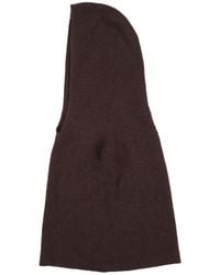 Alysi - Chocolat Hat Merino Wool - Lyst