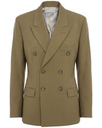 VTMNTS - Military Blazer Virgin Wool, Elastane - Lyst