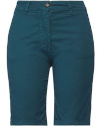 Bomboogie - Deep Jade Shorts & Bermuda Shorts Cotton, Elastane - Lyst