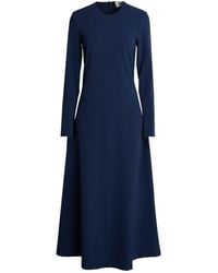 SOLOTRE - Maxi Dress Polyester, Elastane - Lyst
