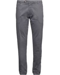 Berwich - Charcoal Pants Cotton, Elastane - Lyst