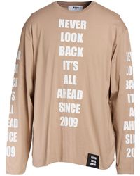 MSGM - Camiseta - Lyst