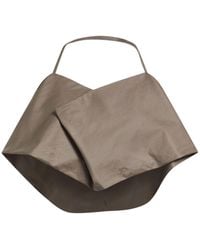 Atlein - Khaki Top Polyester, Cotton - Lyst