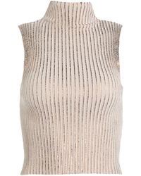 Peserico - Top Viscose, Polyester - Lyst