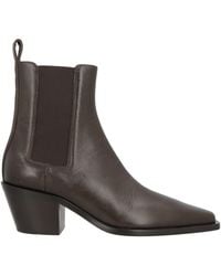 P.A.R.O.S.H. - Ankle Boots Calfskin - Lyst