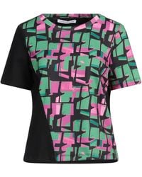 Caractere - T-Shirt Polyester, Elastane, Viscose, Polyamide - Lyst