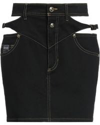 Versace Jeans Couture - Denim Skirt - Lyst