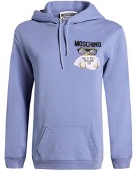 Moschino - Slate Sweatshirt Cotton - Lyst