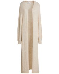 Motel - Cream Cardigan Acrylic, Polyamide, Alpaca Wool, Wool, Elastane - Lyst