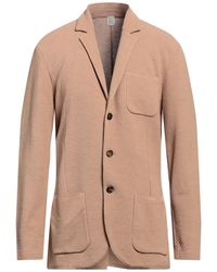 テーラードジャケット ELEVENTY SAND COTTON BLAZER Eleventy Sand Cotton Blazer in Natural for Men | Lyst