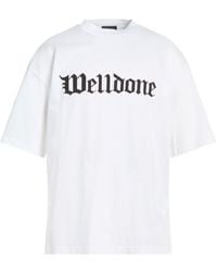 we11done - T-Shirt Cotton - Lyst