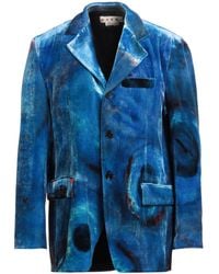 Marni - Blazer Viscose, Silk - Lyst