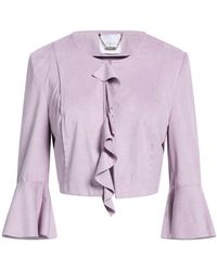 LUCKYLU  Milano - Lilac Jacket Polyester, Elastane - Lyst