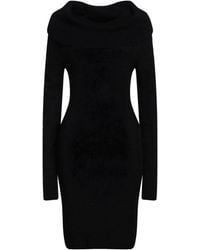 Dondup - Midi Dress Polyamide, Alpaca Wool, Wool - Lyst