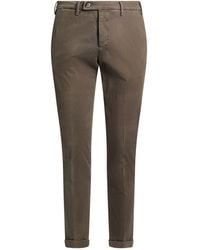 Michael Coal - Khaki Pants Cotton, Modal, Elastane - Lyst
