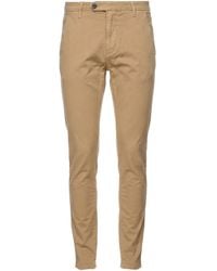 Roy Rogers - Khaki Pants Cotton, Elastane - Lyst