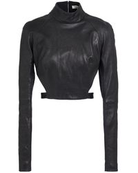 Mugler - Top Viscose, Polyamide, Elastane - Lyst