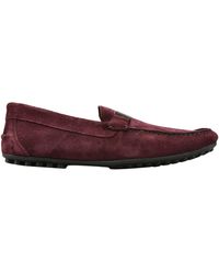 Emporio Armani - Deep Loafers Soft Leather - Lyst